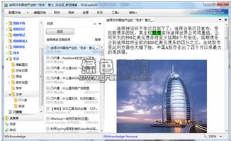 為知筆記2017版 個人知識管理的得力助手Wiz知識管理器v4.7.1001綠色便攜版